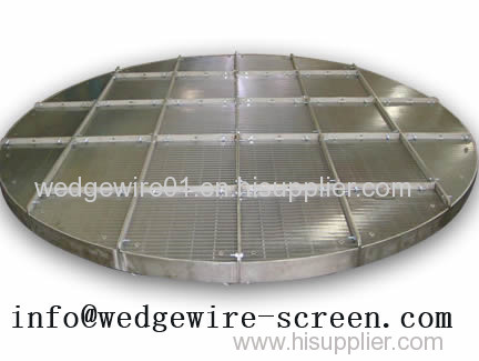 Wedge Wire Screen Support Grid
