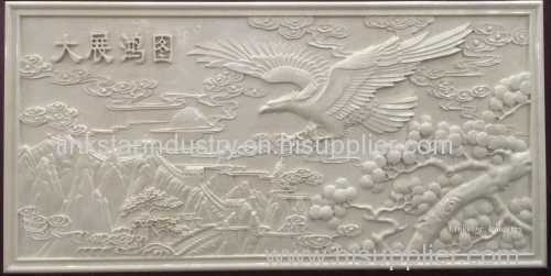 Natural stone 3D Artistic Screen Wall cladding panel