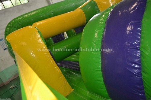 High quality commercial Element Radical Run inflatable Obstacle Course