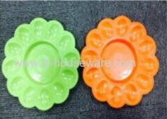 Plastic egg tray egg holder egg storage flower shape Kitchenware tools