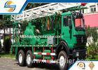 Oilfield Vehicles Oil Recovery Truck With Mobile Pumping Unit / Oil Bailing Rig