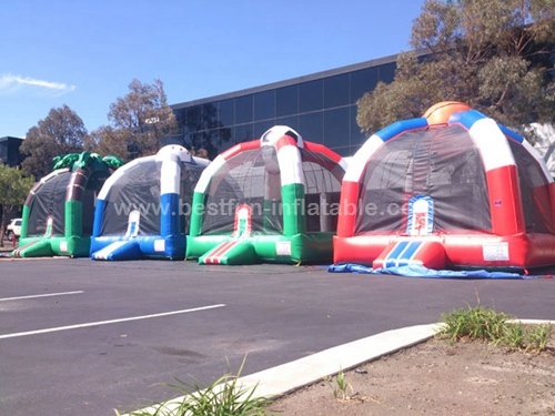 Color customized inflatable adult bounce house