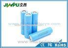 Blue Lithium - Ion Battery Cell Flat Top / 2200 Mah 3.7V Li - Ion 18650 Rechargeable Battery Cell