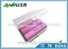 Pink 3.7V 18650 2600Mah Lithium - Ion Battery Cell Long Cycle Life