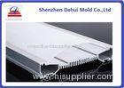 Customize Plastic Extrusion Profiles Satine Polycarbonate Extrusion Light Diffuser