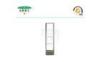 Wired Alarm EAS RF Anti Theft Seurity System EM Antenna For Bookstore