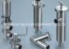 Stainless Steel Welded Straight Sanitary Strainer Hygienic Filter DN25 ~ DN100