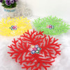Coral BPA free plastic fruit tray Plastic serving plate for food