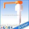 Orange & white long nozzle plastic 28mm lotion pump for medical use