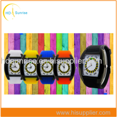 Cheap Customized Promotional Quartz Silicone Wrist Watch Jelly Watch