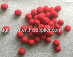 7cm red wool laundry balls