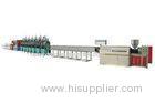 One Screw Plastic Profile Extrusion Line For Floor Board With Siemens Motor