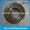 QJ207M Four Point Angular Contact Ball Bearing 17mm Height With Brass Cage