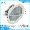 White Recessed 6 Inch LED Downlight 7W IP 40 For Shopping Mall and Office