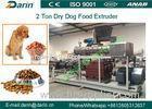 Kibble Dog Pet Food Extruder Equipment / Processing Machine with double screw