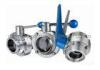 High Performance Sanitary Butterfly Valves Surface treatment Ra 0.8 - 1.6m