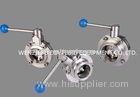 304 / 316L Stainless Steel Sanitary Butterfly Valves DN20 - DN150