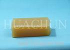 Deep yellow pressure sensitive hot melt adhesive with great adhesion