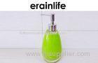 Modern Bathroom Soap Dispensers / Glitter Polyresin Shampoo Dispenser For Shower