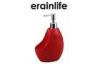 Home Decor Red Hand Soap Dispenser Gloss Finishing With Sponge ERRN-0351