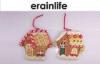 Restaurant Christmas Decoration Accessories Hang Painting House