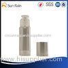 Transparent cosmetic Airless Pump Bottle for makeup 15ml / 30ml / 50ml