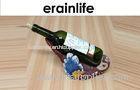 Hotel Polyresin Funny Wine Bottle Stand Parrot Style Crimson Painting