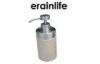 Beige Color Sandstone Bathroom Liquid Soap Dispenser With Metal accessories