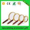 Custom Wooden Handle 2x / 5x Magnifying Glass For Promotional Gift