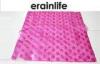 Non Slip Pink Bathroom Floor Mats Home PVC / PE REACH Certificated