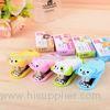 OEM Cute Animals ABS Case Miniature Stapler With Blister Package