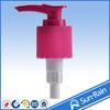 Pink plastic lotion pump 24/415 for shampoo bottle
