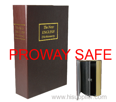 secret safe books Lockable steel interior with 2 keys