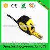 Rubber coated steel Retractable Tape Measure hand tools with custom label