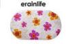 Flower Home / Hotel Non Slip Bath Mat Shower Matting With PVC / PE material