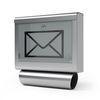 High Strength Outdoor Stamping Stainless Steel Mailboxes Residential ISO9001