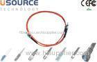 SC-FC Fiber Patch Cord Multimode Single Core Splicing Networking Solutions