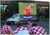 60HZ P10 P16 P20 Advertising LED Mobile Display / LED Trailer Signs