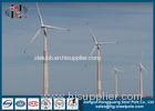 Q235 Anticorrosive Wind Turbine Pole Tower Generator Weather Resistance