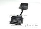 Subaru 9pin cable OBD1 to obd2 16pin lead OBD diagnostic interface 9 pin