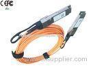 QSFP+ 3 Meter AOC Cable 40Gbps Data Rate QSFP-H40G-AOC3M