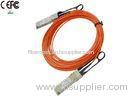 7 Meter QSFP+ fiber Cable QSFP-H40G-AOC7M With Fiber Cable OM1 OM2