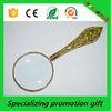 Customized Promotional Stationery Metal Handheld Magnifier 5x