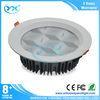 2800 - 3200K Black And White Color 3D LED Downlight 18w For House / Residential