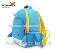 3d Cartoon Whale Toddler Book Bag / Big School Bag Personalized