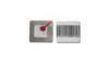 3*3cm White Anti Theft RF EAS Soft Label For Retail Store / Bookstore / Library