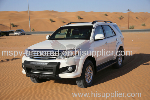 Armoured Fortuner For Sale | MSPV Armoured Vehicles UAE