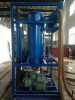 Compact tube ice machine with air cooled or water cooled condenser