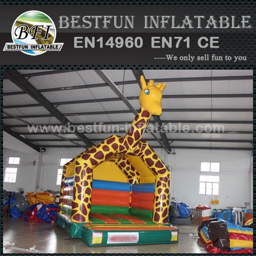 Giraffe inflatable children bounce house trampoline