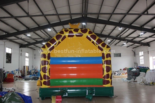 Giraffe inflatable children bounce house trampoline